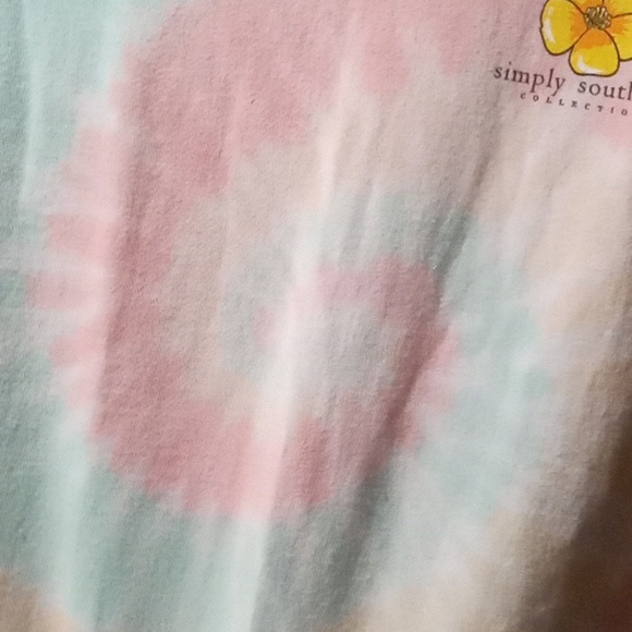 SIMPLY SOUTHERN T-shirt Medium- "Cheer Up Buttercup" 🐶 🌺 - Picture 15 of 15